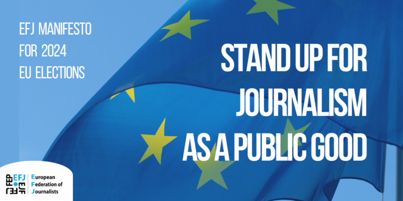 Il Manifesto della Federazione Europea dei Giornalisti