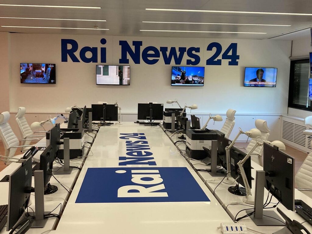 RaiNews24, newsroom