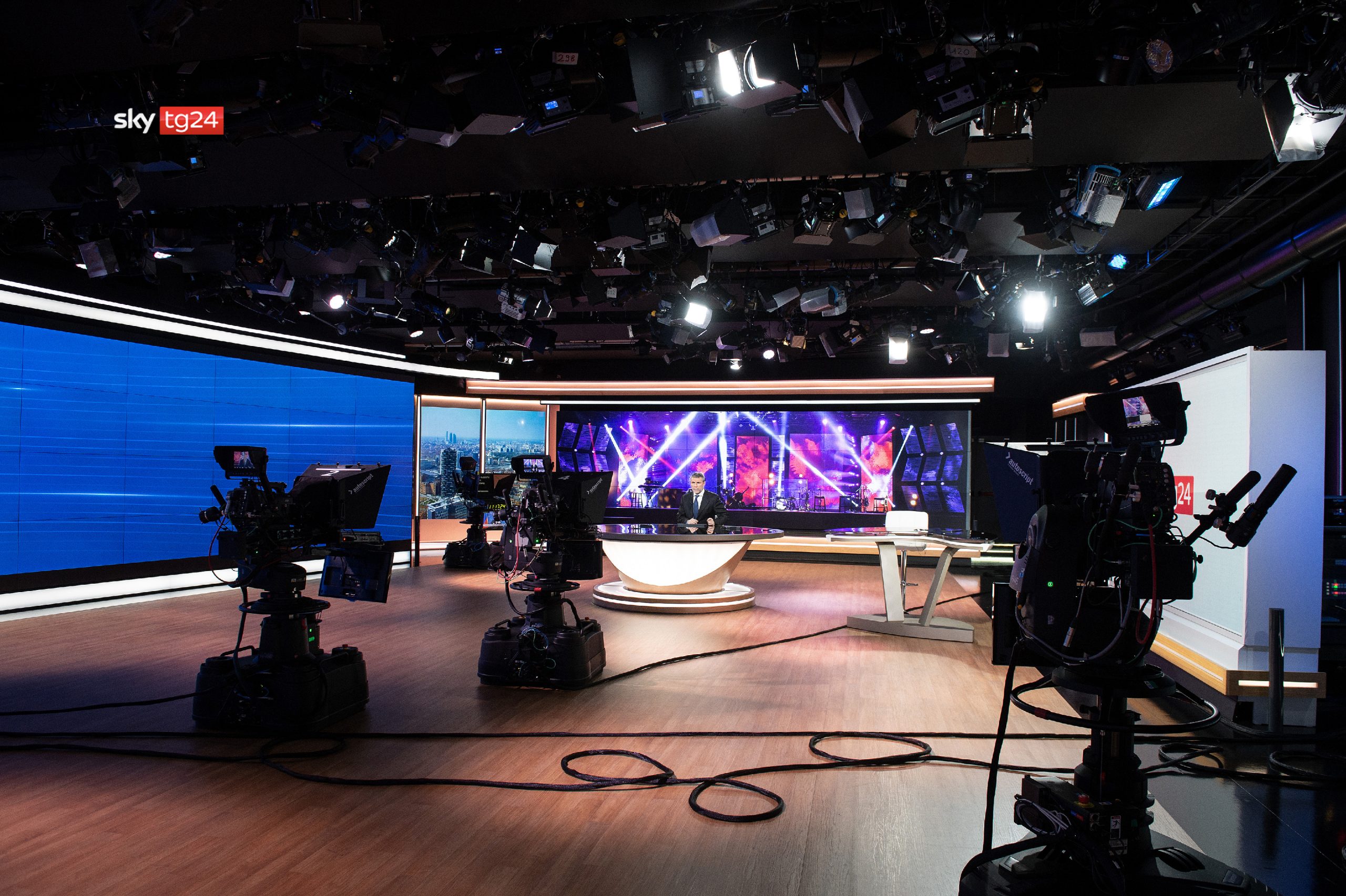 SkyTg24 studio