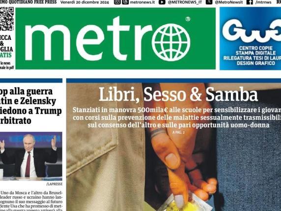 Metro cessa le pubblicazioni