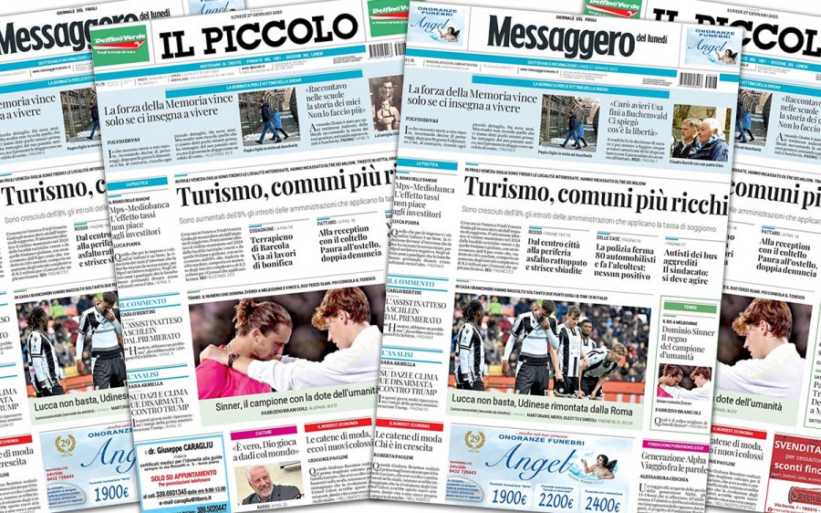 Il Piccolo e Messaggero Veneto