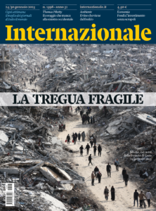 La tregua fragile, numero 1598 di Internazionale