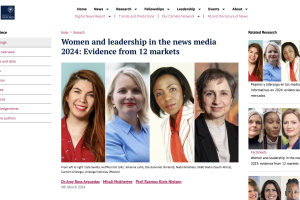 Donne nei media: la sfida della leadership editoriale nel 2024