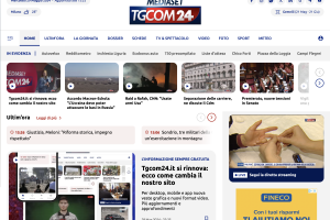 Tgcom24.it si rinnova: più contenuti e una navigazione ottimizzata