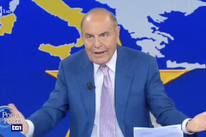 Bruno Vespa in diretta: “La smettete, basta rompiscatole”