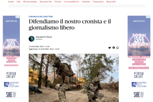 Russia contro Domani: “Cronista italiano a Kursk, atto inaccettabile”