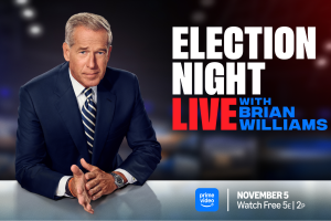 Prime Video annuncia Election Night Live con Brian Williams